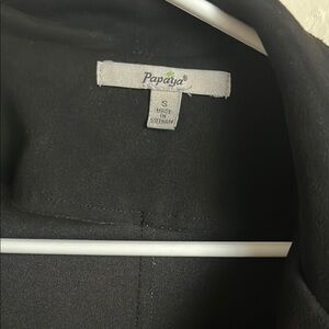 Papaya Elegant Black Jacket